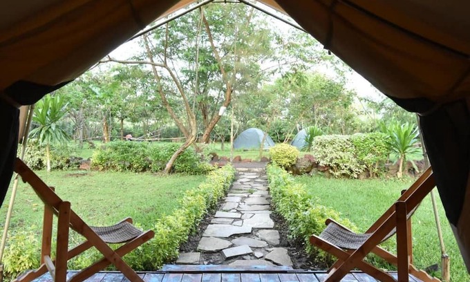 Nyakinama Cama Y Desayuno | Red Rocks Rwanda - Campsite Guesthouse - Safari Tent