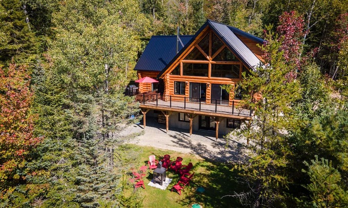 Saint Come Chalet De Esquí | Chalet en Bois Rond, Val St-côme à 1.8 km en Voiture, Spa, Table de Billard