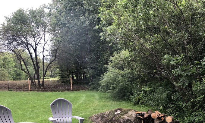 Ticonderoga Casa | Adirondack Escape nestled on the top of Chilson,near Pharaoh wilderness.