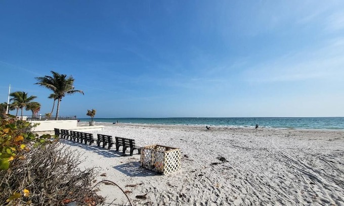 Redington Beach Cabaña | Private reserve cottage with Private Redington beach access across the street