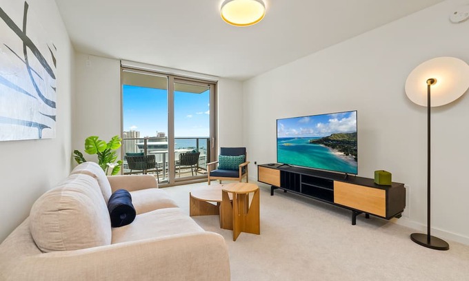Ala Moana Condominio | Luxury Ocean View1bed/1bath - Sky Ala Moana 3305