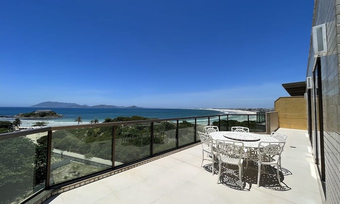 Cabo Frio Apartamento | COBERTURA VISTA PANORAMICA