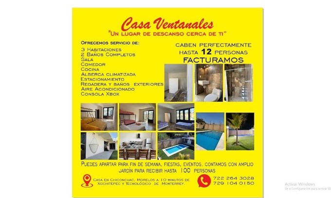 Chiconcuac Casa | <casa de descanso en Chiconcuc, morelos, a 10 minutos XOCHITEPEC