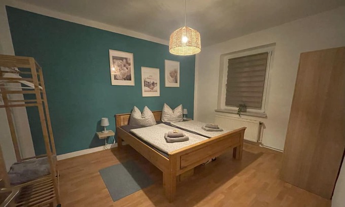 Pasewalk Apartamento | Ferienwohnung Apartment in der Innenstadt von Pasewalk, Parkplatz vor der Tür