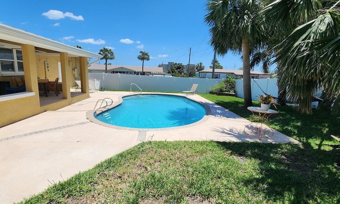 Ormond Shores Casa | Beautiful Beachside Pool Home located three blocks from the Atlantic Ocean