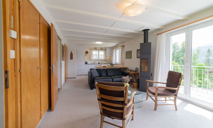 Wildhaus Casa | Wiesel 4-room holiday home with view on the Toggenburg mountains