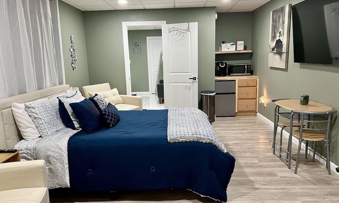 Senoia Apartamento | Cozy studio guest suite just 5 minutes from the filming location of Walking Dead
