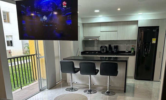 Dosquebradas Apartamento | Peaceful Apartment First Floor with Pool and Grill Area in Periera-Dosquebradas