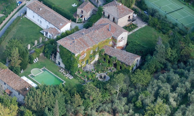 Vorno Villa | Villa Michaela, New Listing! Spacious Villa, exclusive venue with Pool, Chapel and Tennis courts