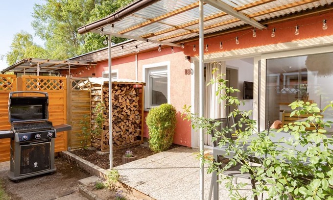 Joachimsthal Casa | Wald & See Lodge Bungalow mit Kamin & Sauna am See - Bungalow 100