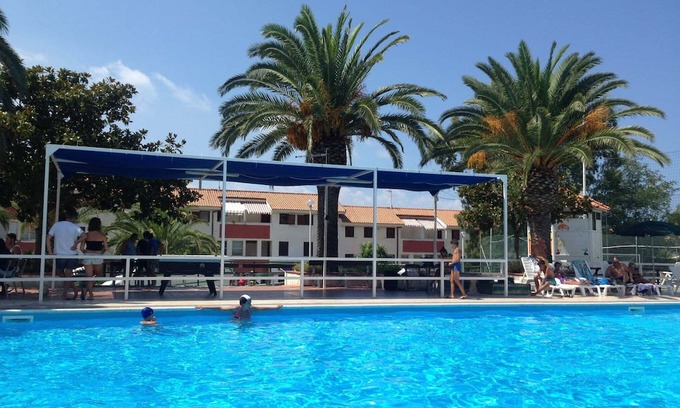 Falerna Apartamento | Holiday Apartment "Trilocale 31 Residence La Giungla" with Sea View, Shared Pool & Wi-Fi