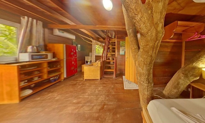 Kribi Cabina | Tree House-Family-Ensuite with Shower-Resort view