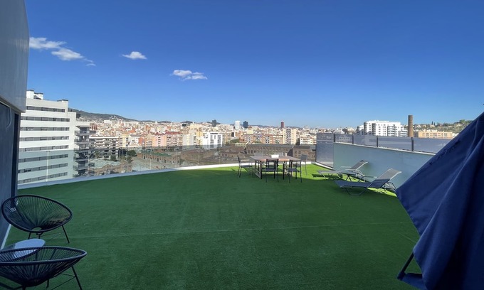 La Bordeta Apartamento | Ático en Barcelona - Gran Terraza Privada
