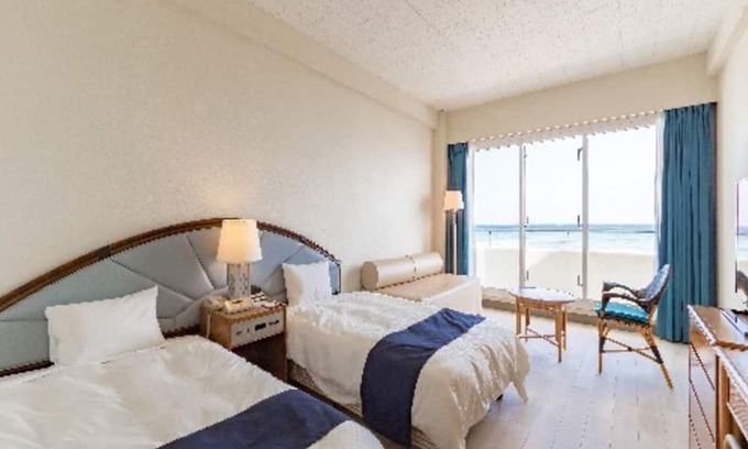 Kumejima Casa | Ocean view twin vs | Standard stay plan with bre / Shimajirigun Okinawa