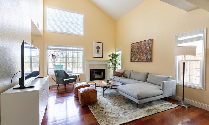Berryessa Casa | Luxe San Jose 4BR w/ Balcony, nr Mall, Park & Groceries, by Blueground