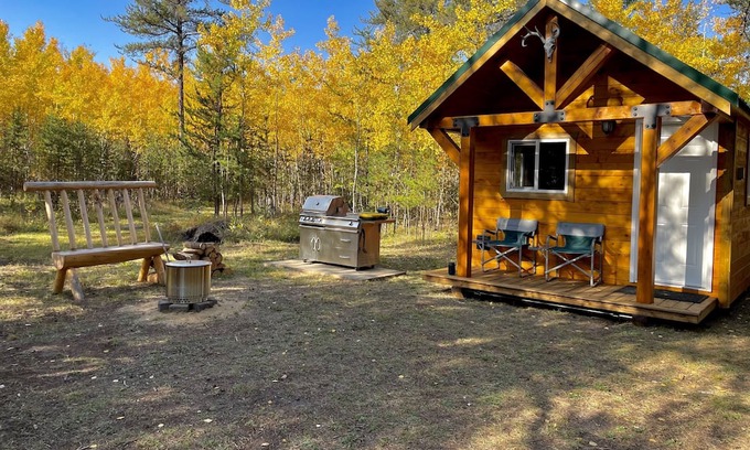 Bellis Cabina | RUGER RIDGE A Tiny Cabin, Off Grid In The Woods