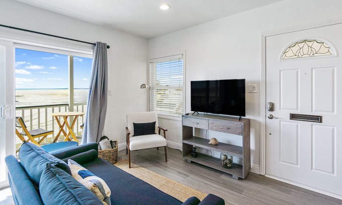 Old Towne Casa | Beachfront home with boogie boards and enclosed back yard