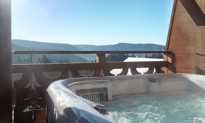 Liezey Chalet De Esquí | Chalet Spa n5 Panoramic Mountian View
