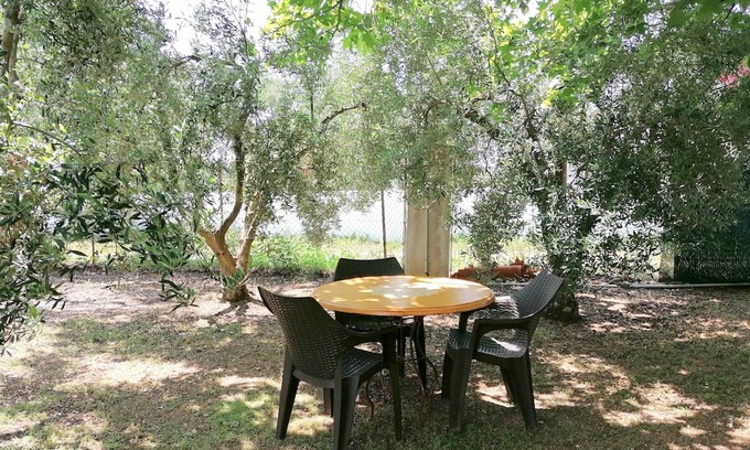 Nea Propontida Casa | Homerez - House 1 km away from the beach for 4 ppl. with garden at Potidée