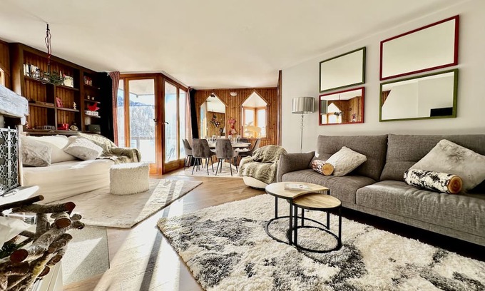 Cervinia Apartamento | Luxury 4beds ski-in&out steps from center