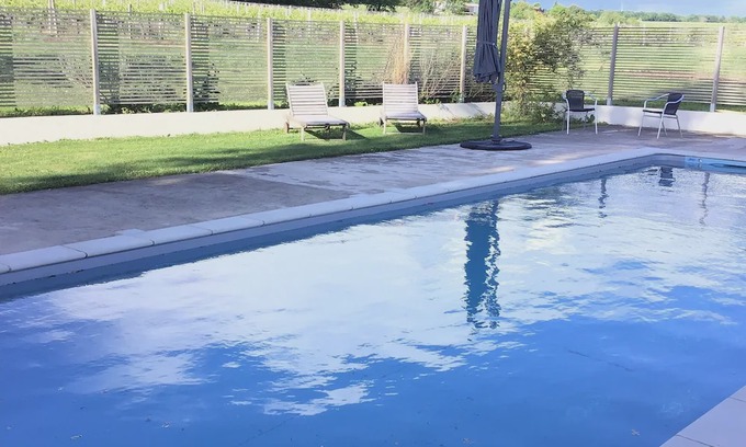 Saint-Quentin-de-Caplong Casa | Little paradise in the middle of the vineyards