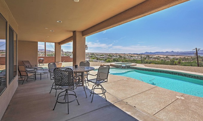 Desert Hills Casa | Private Pool Mtn-View Lake Havasu City Retreat