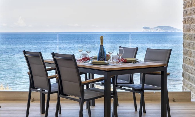 Alghero Apartamento | Sea inside luxury apartment: breath-taking view