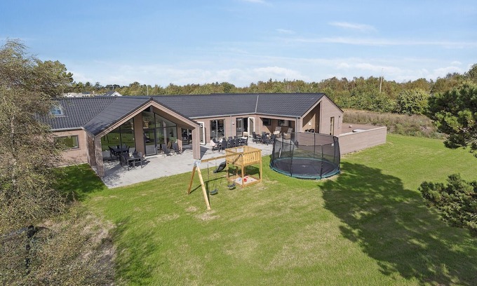 Bratten Strand Casa | Acogedora casa en Jerup con sauna