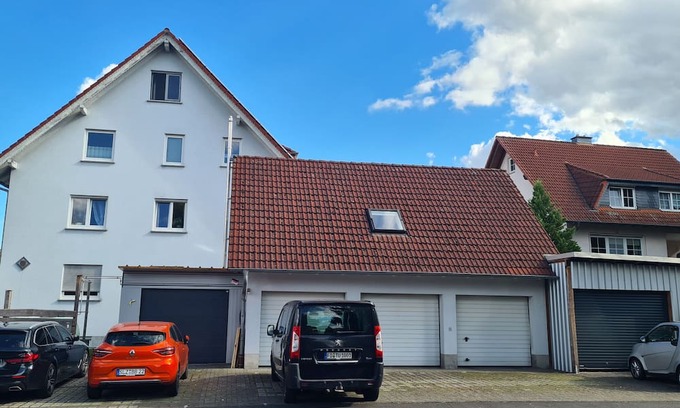 Petersberg Apartamento | Studio 'Vorder Rhön Haus 21a' with Wi-Fi