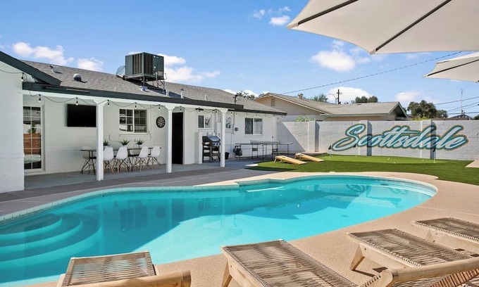 Peaceful Valley Casa | Hermosa House in Heart of Old Town Scottsdale