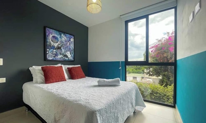 Zona 9 Apartamento | Amplio Apartamento Con Amenidades Be14 -Zona 14