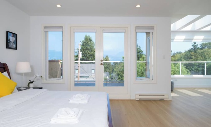 West Point Grey Casa | Elegant Spanish Villa near Jericho Beach with Mountain & Ocean Views