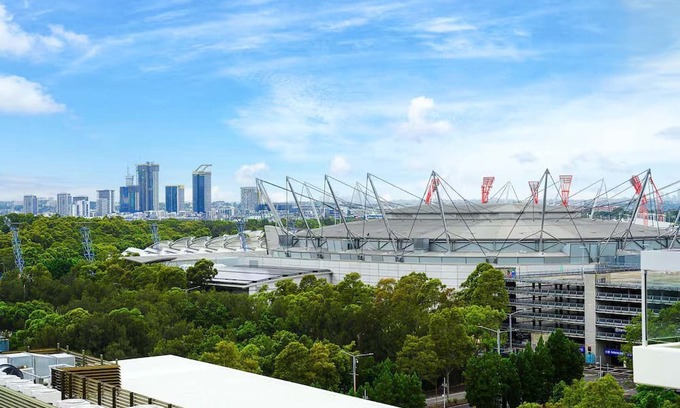 Lidcombe Apartamento | MetawiseBnB Executive 2-Bedroom Stadium View Apartment W Parking