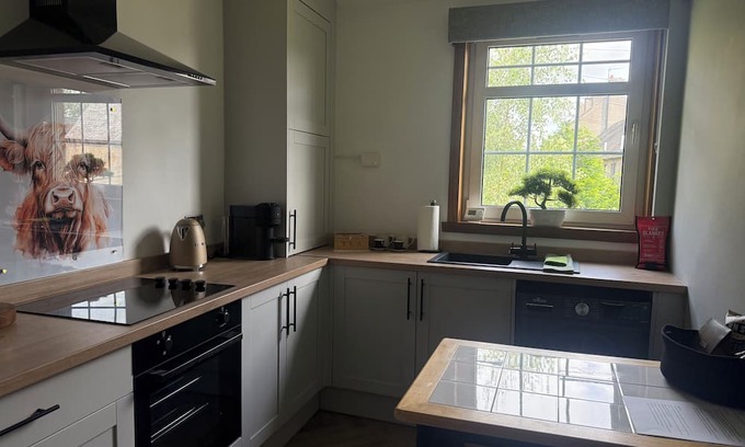 Dalavich Apartamento | Luxury Flat - Baker St-StirlingnKick back and relax in this calm, restful space.