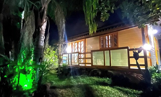 Palhoca Casa | Country House with Waterfall and Pool - Maciambu Waterfall - Country House
