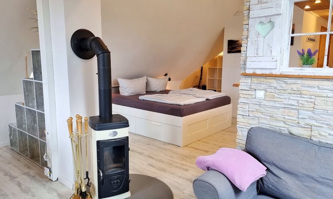 Schwartbuck Apartamento | Vacation apartment Ackerblick on a beautiful vacation farm near the Baltic Sea