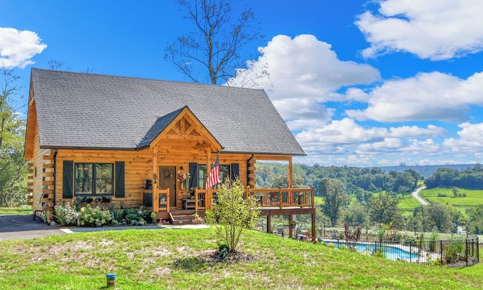 Smithsburg Cabina | Dreamcatcher Cabin ~Scenic views with BIG sky hues