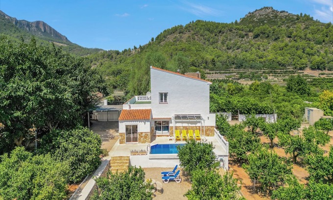 Llaurí Villa | Relax Natural: Piscina privada, Barbacoa y A/C a 15 minutos de Cullera