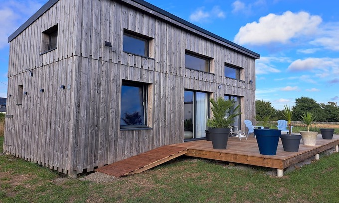 Plouhinec Chalet De Esquí | Modern chalet with sea view