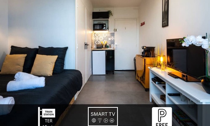 Evreux Apartamento | Le pragmatique 1 bed