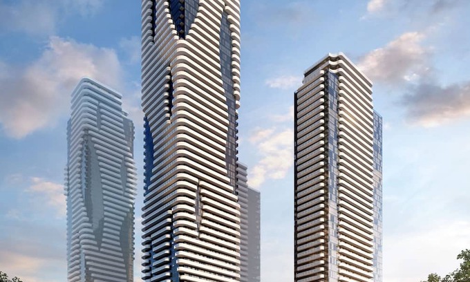 Vaughan Apartamento | Stay in the heart of downtown Vaughan in this modern one-bedroom condo