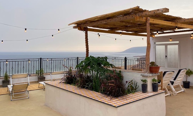 Tamri Apartamento | Stunning Apt near Taghazout with Rooftop and Ocean View