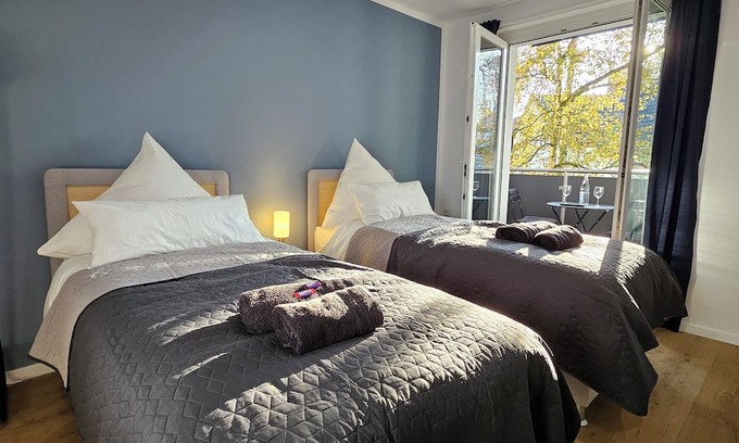 Moers Apartamento | Modern Homes - Fully equipped apartment - Balcony - Hotel beds - 4K TV - WiFi