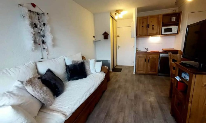 Reallon Apartamento | Relais Residence - Apartment 4/5 sleeping accommodations mountain view in Réallon