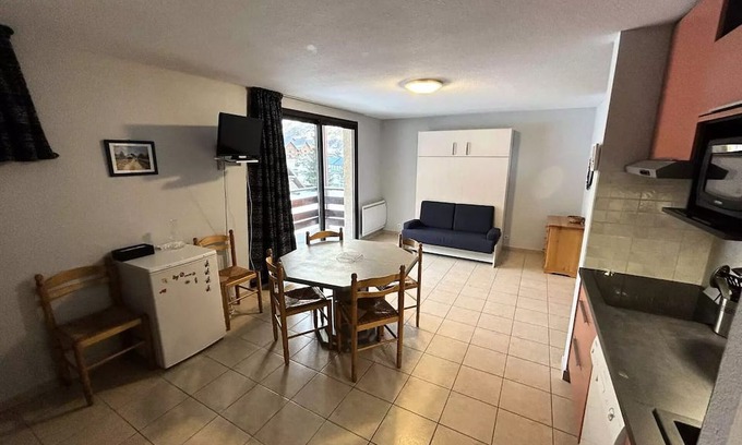 Reallon Apartamento | Gardette Residence - Nice T2 for 6 people at the resort of Réallon