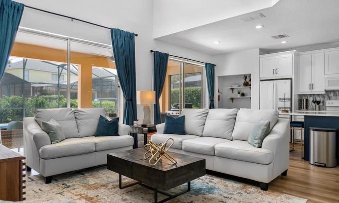 West Kissimmee Casa | Lovely 7 Bed Pool Home with Game Room-8510PHD