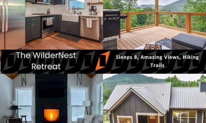 Fairview Casa | Asheville Mountain Retreat with Incredible Views!