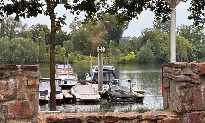 Schierstein Casa | Historisches Fischerhaus Direkt am Hafen Wasserfront! Mediterranes Lebensgefühl