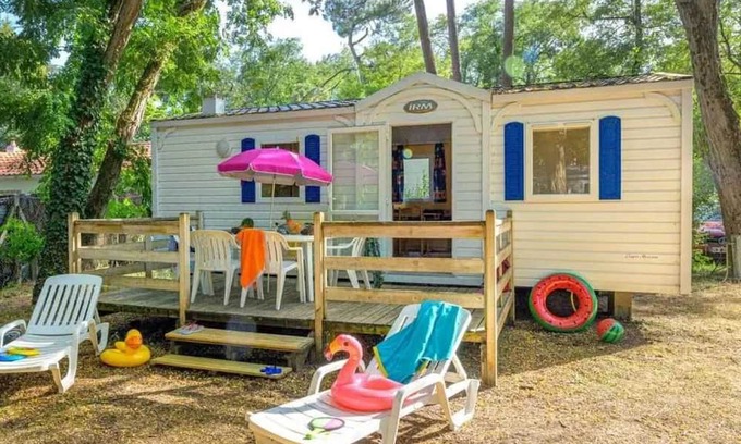 Saint-Hilaire-de-Riez Casa | Camping 4 étoiles - Piscine - efbdeb
