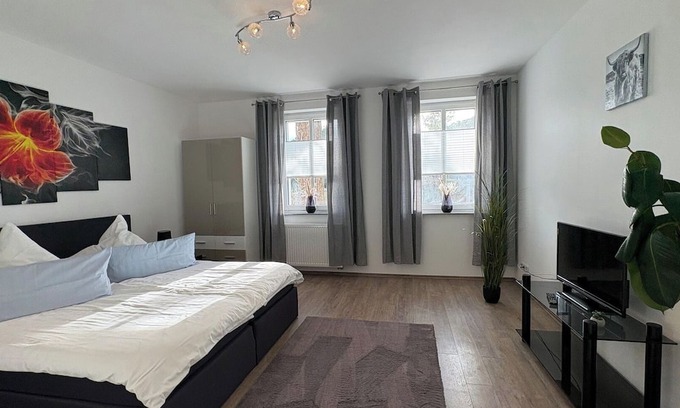 Oberhavel Apartamento | Haus am Röblinsee - Holiday apartment Schwaan in Fürstenberg / Havel
